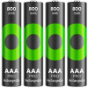 Akumulatorki R03/AAA Ni-MH 800mAh blister 4szt. GP RECYKO PRO-16395195