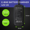 Ładowarka do roweru skutera elektrycznego XIAOMI 36V | 42V | 2A |8.0*.8.0mm+pin | wodoodporna + kabel zasilający-16395