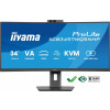 Monitor 34 cale XCB3497WQSNPH-B1,VA,UWQHD,1500R,USB-C Dock 95W, RJ45, KVM,2x5W, kamera 5MP, /5y/