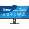 Monitor 34 cale XCB3497WQSNPH-B1,VA,UWQHD,1500R,USB-C Dock 95W, RJ45, KVM,2x5W, kamera 5MP, /5y/-16395649