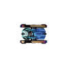 Pojazd RC Turnator Color Flip stunt car-16396343