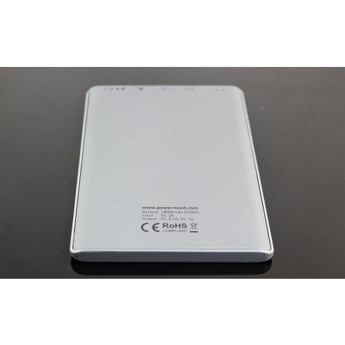 PowerNeed Powerbank (10000mAh) 2x USB grafitowy-1633789