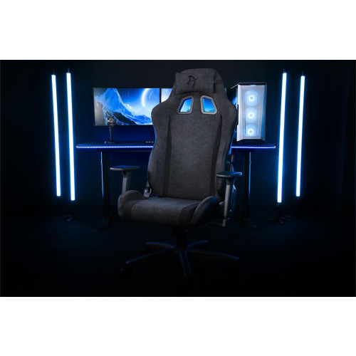 Arozzi Gaming Stuhl Avanti Dark grey SoftFabric Fotel do gry na konsoli Tapicerowane siedzisko-16352726