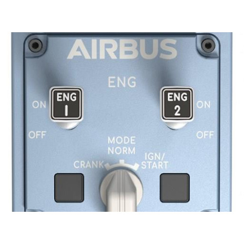 Thrustmaster TCA Quadrant Airbus Edition Czarny, Niebieski Flight Sim PC-16352880