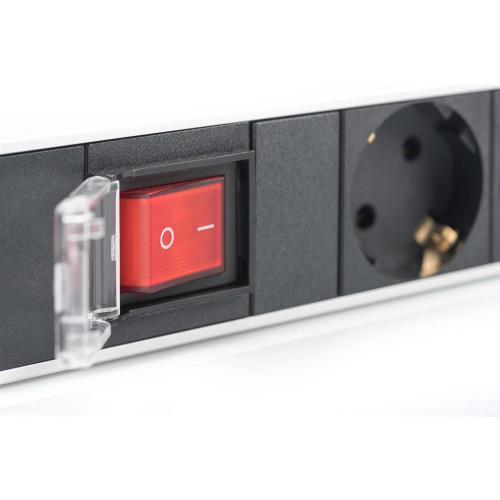 Listwa zasilająca do szaf rack (PDU) 19 cali 7x Schuko-16360576