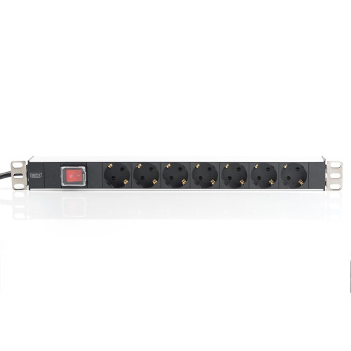 Listwa zasilająca do szaf rack (PDU) 19 cali 7x Schuko-16360577