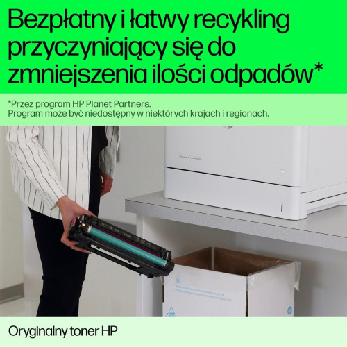 HP 656X oryginalny wkład LaserJet z błękitnym tonerem o dużej pojemności-16382830
