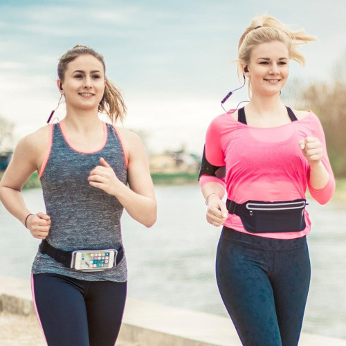 Słuchawki Freedom Athletics II bezprzewodowe dokanałowe z mikrofonem czarne-16389478