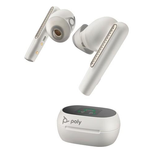 Etui do ładowania białe z ekranem dotykowym Voyager Free 60+ UC do adaptera BT700 USB-A 8L587AA-16390606