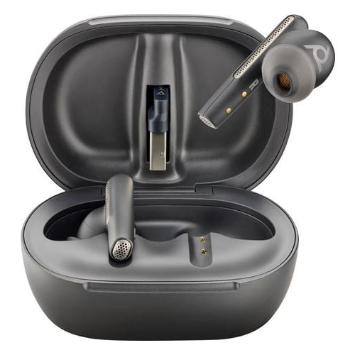 Etui czarne do ładowania z ekranem dotykowym Voyager Free 60+ UC do adaptera BT700 USB-C 8L586AA-16390623