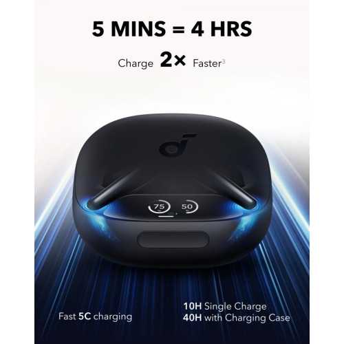 Słuchawki bezprzewodowe Soundcore Liberty 4 PRO Bluetooth czarne-16390658