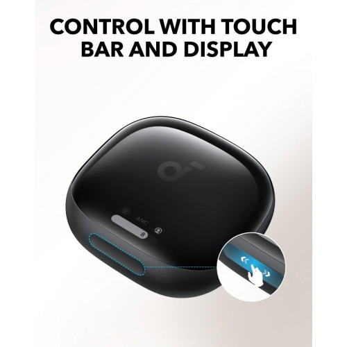 Słuchawki bezprzewodowe Soundcore Liberty 4 PRO Bluetooth błyszcząca czerń-16390682