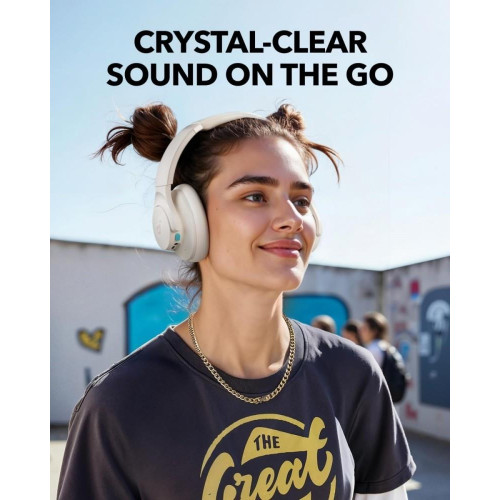 Słuchawki nauszne Soundcore Q11i białe-16390748