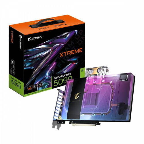 Karta graficzna RTX 5090 AORUS XTREME WATERFORCE WB 32GB 512bit