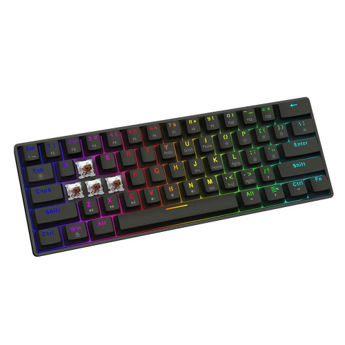 Klawiatura mechaniczna BLACKOUT X2 OUTEMU Brown, Hot Swap-16391101