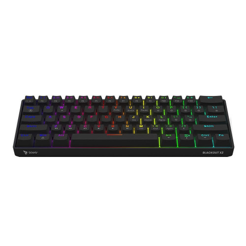 Klawiatura mechaniczna BLACKOUT X2 OUTEMU Red, Hot Swap-16391142