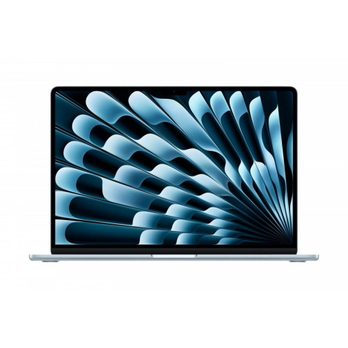 MacBook Air 15.3 cala: M4 10/10, 16GB, 256GB - Błękitny