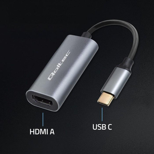 Adapter aluminiowa przejściówka USB-C na HDMI 4K | 60Hz | 32AWG-16393477