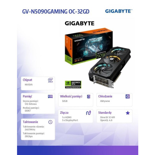 Karta graficzna GV-N5090GAMING OC-32GD-16393769