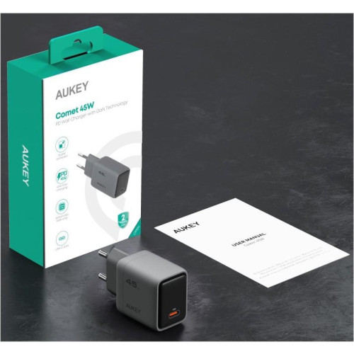 PA-C2 ładowarka sieciowa 1xUSB-C PD 45W 4A QC4+ PD3.0 AFC PPS FCP SCP SSCP-16394890
