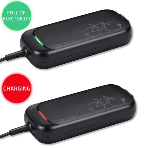 Ładowarka do roweru skutera elektrycznego 36V | 42V | 2A | 5.5*2.5 + wodoodporna + kabel zasilający-16395486