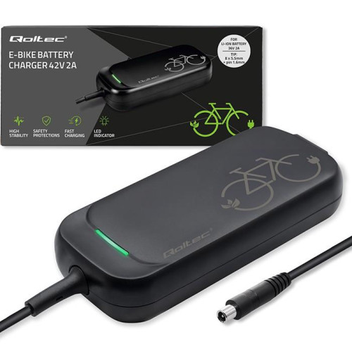 Ładowarka do roweru skutera elektrycznego XIAOMI 36V | 42V | 2A |8.0*.8.0mm+pin | wodoodporna + kabel zasilający