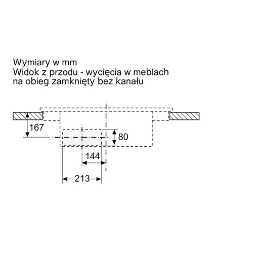 Płyta indukcyjna z wbudowanym wyciągiem PVS611B16E-16395859