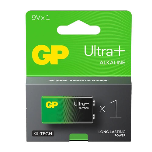 Bateria alkaliczna 6LR61 9V GP ULTRA+ 1 szt.