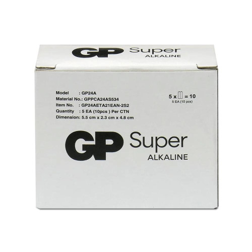 Baterie alkaliczne LR03/AAA GP SUPER 10szt. (G-TECH)-16396448