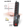 Listwa przeciwprzepięciowa Acar 504WF EMI/RFI (3m ; czarny z blachą)-16414626
