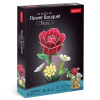Puzzle 3D Bukiet kwiatów - Róże