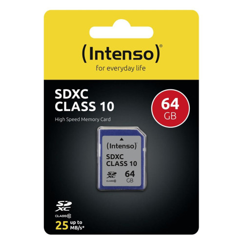 Intenso 3411490 pamięć flash 64 GB SDXC Klasa 10-16424632