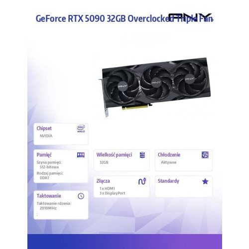 Karta graficzna GeForce RTX 5090 OC 3F 32GB 512-bit 1792GB/s-16482727