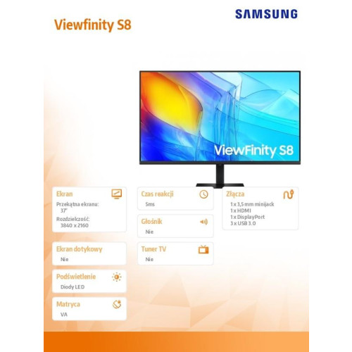 Monitor 37 cali LS37D800EAUXEN-16483523