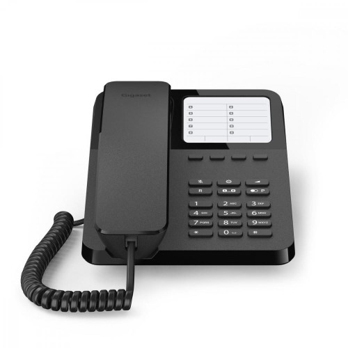 Telefon przewodowy Desk400 Czarny-16483596