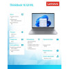 Laptop ThinkBook 16 G8 21SH00A3PB W11Pro Intel 5 210H/16GB/512GB//INT/16 cali WUXGA/Arctic Grey/3YRS OS + CO2 Offset-165