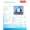 Notebook ThinkBook 16 G8 21SK008PPB W11Pro Ultra 5 225U/16GB/512GB/INT/16.0 WUXGA/Luna Grey/3YRS OS + CO2 Offset-1652782