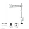 Neomounts NM-D135SILVER uchwyt / stojak do monitorów 76,2 cm (30