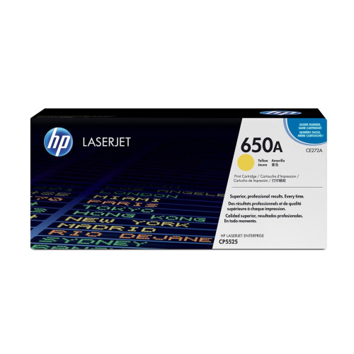 HP 650A oryginalny wkład z żółtym tonerem LaserJet-16610551