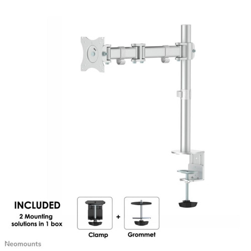 Neomounts NM-D135SILVER uchwyt / stojak do monitorów 76,2 cm (30