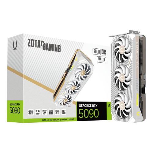 Karta graficzna ZOTAC GAMING GeForce RTX 5090 32GB SOLID OC WHITE-16613026