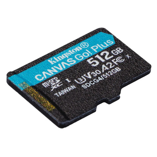 KINGSTON microSDXC Canvas Go Plus 512GB + Adapter-16642273