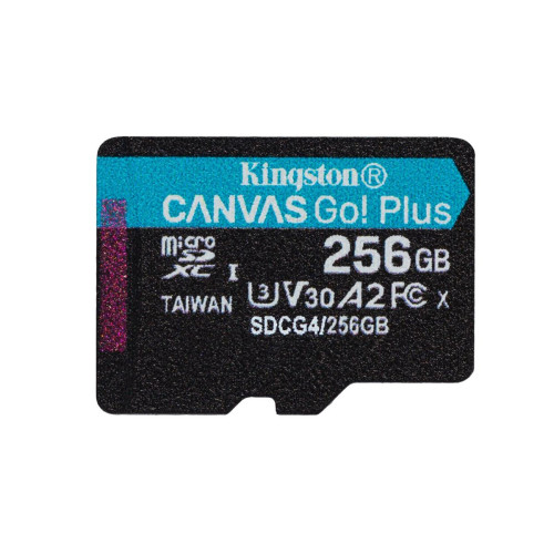 KINGSTON microSDXC Canvas Go Plus 256GB