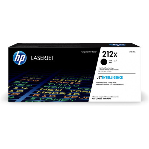 HP 212X Oryginalny wkład z czarnym tonerem LaserJet o wysokiej wydajności-16653281