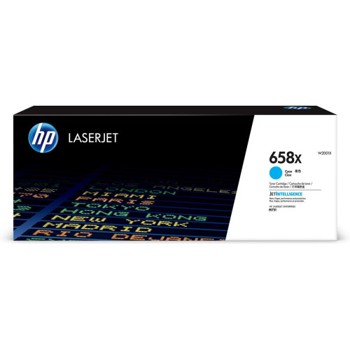 HP 658X CYAN LASERJET/TONER CARTRIDGE-16653494
