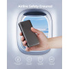 AUKEY POWERBANK 10 000 MAH, USB-C PD 30W, USB-A 22W, SZARY-16716531