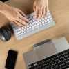 Klawiatura R-Go Tools Compact Break RGOCOUSWLWH Bluetooth QWERTY US Englisch Weiß-16727998