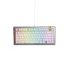 Klawiatura gamingowa Glorious GMMK 3 Pro HE 75% Custom Gaming-Tastatur - Pre-Built, Fox HE Switches, Silber-16728009