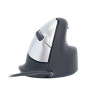 Ergonomiczna mysz dla praworęcznych R-Go Pele HE USB duża czarna/srebrna retail-16728322