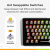 Glorious Gaming GMMK 3 PRO HE 75% Prebuilt klawiatura USB QWERTY US English Czarny-16754058